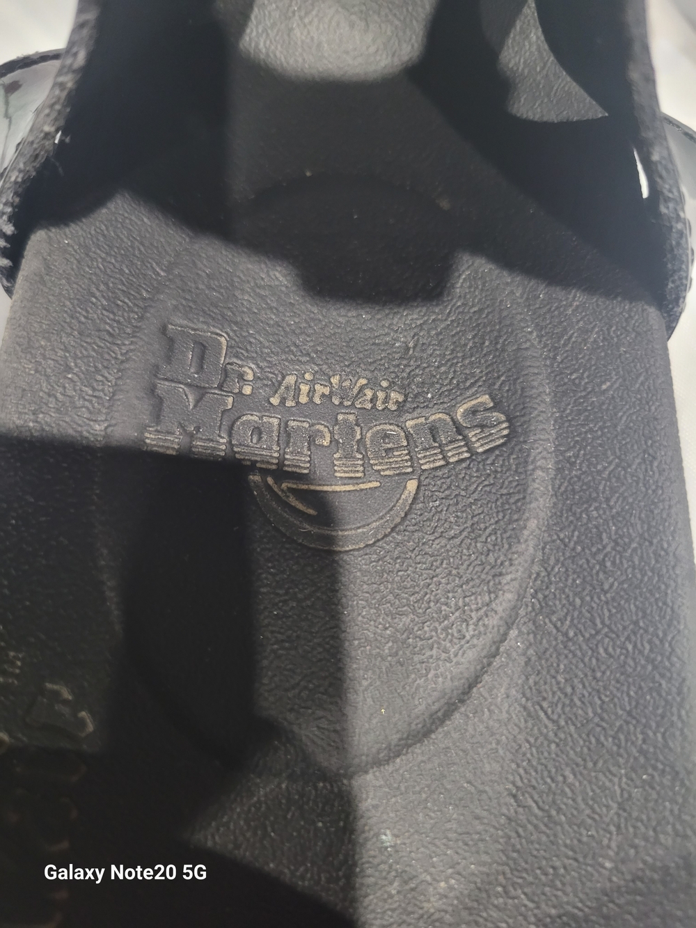 Dr. Martens Blaire Black Patent Leather Platform Sandals Size US 8 / UK 6 - Picture 3 of 10